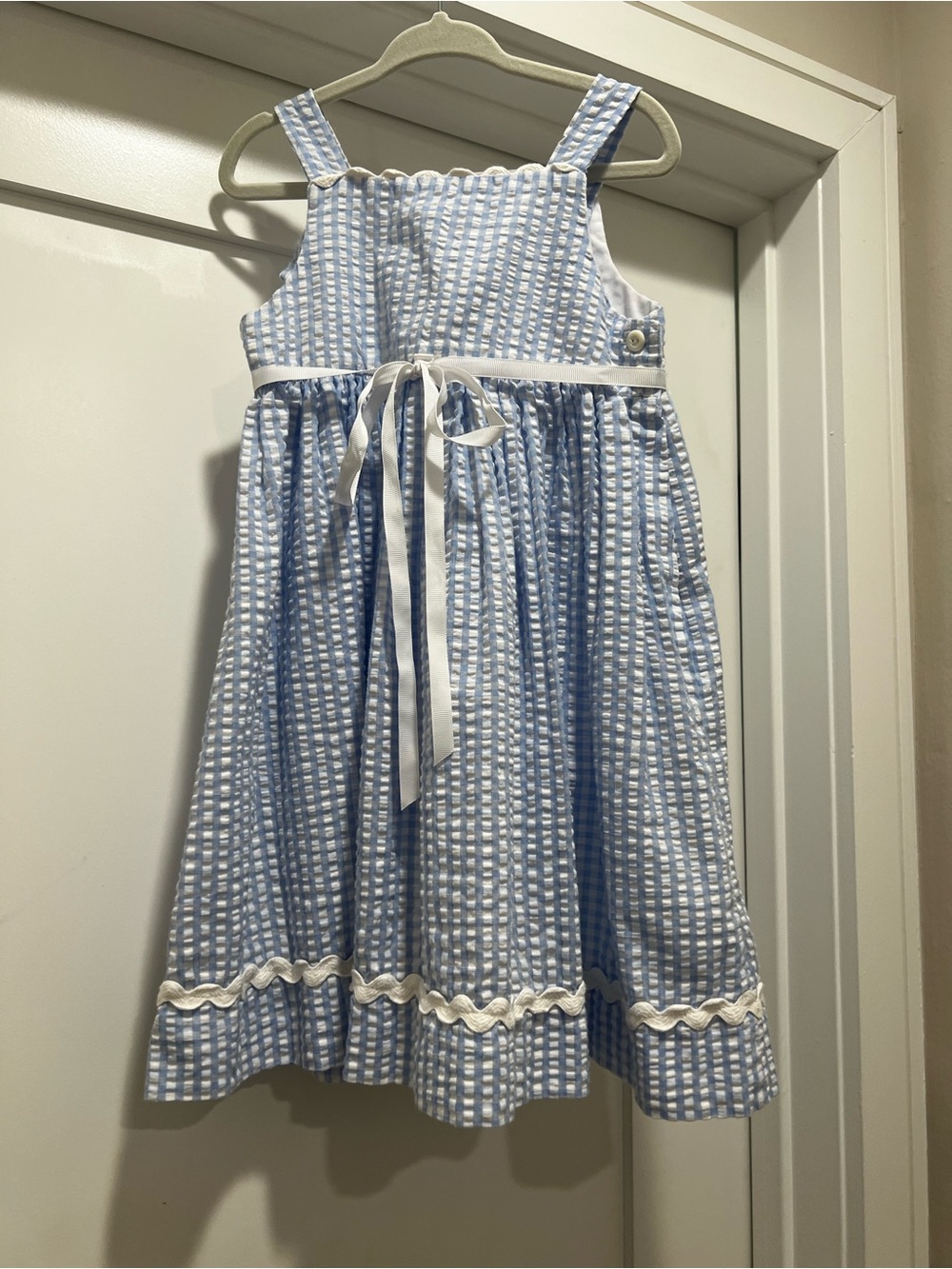 Vintage - The Bailey Boys Seersucker dress - 2T